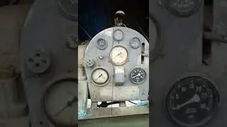 Компрессорная установка ЗИФ-55. Soviet compressor unit trailer. #automobile #train #welding