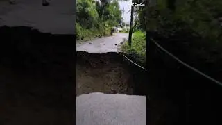 Massive landslide 