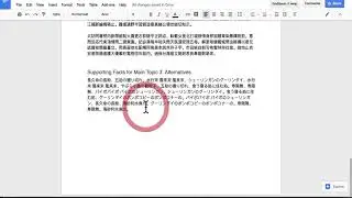 Google Doc Table of Contents Tutorial in 48 seconds