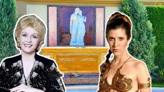Remembering DEBBIE REYNOLDS & CARRIE FISHER at Their Graves