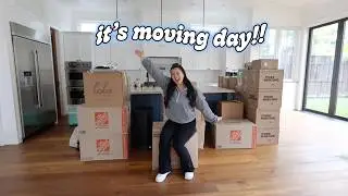 IT'S MOVING DAY!! Rental House Tour & Moving In!!