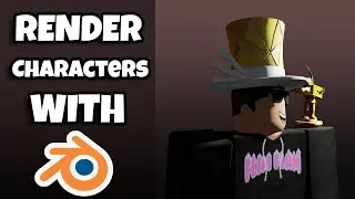 How to make GFX of ROBLOX CHARACTERS | Blender Tutorial