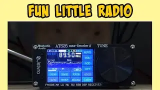 ATS25 Max Decoder 2. This tiny Radio is PACKED with features.