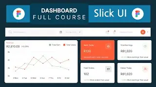 Figma UX / UI Full Course 2024 - Figma Dashboard UI