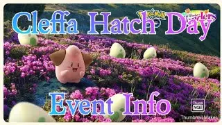 Cleffa Hatch Day Event Info (Pokemon Go)