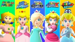 Evolution of Final Castles in 3D Super Mario Games (1996-2021)