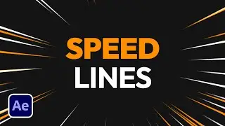 Speed Lines After Effects Tutorial (No Plugins)