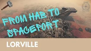 Star Citizen. Don't get lost in the grimey Lorville.