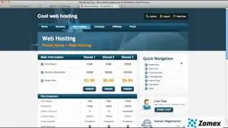 WHMCS Themes - Built-in settings area allowing you to customise the templates