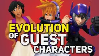 Evolution of Kingdom Hearts Guest Characters