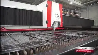 Tnij szybko i precyzyjnie - polskie lasery fiber Metal-Technika
