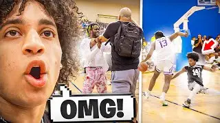 D'AYDRIAN FOUGHT A TOURNAMENT DIRECTOR IN THIS CHAOTIC AAU GAME!