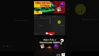 Smooth rolling film credits | 
