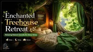 🌿 Enchanted Treehouse Retreat | Relaxing Nature Sounds for Deep Sleep