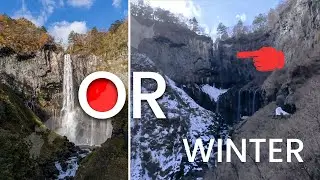 Japan - Is winter the ideal season to visit Nikko's Kegon Falls?