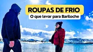 TUDO sobre que roupas levar e usar em Bariloche na Patagônia - Neve | Frio | Vento