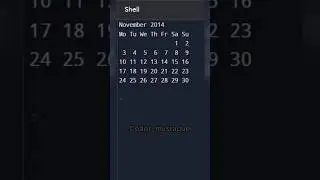python program to display calendar #shorts #python #code #viral #program