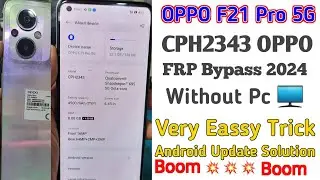 OPPO F21 Pro 5G ( cph2343 ) Frp Bypass | Oppo Android 13 Frp bypass | Oppo Frp 2024