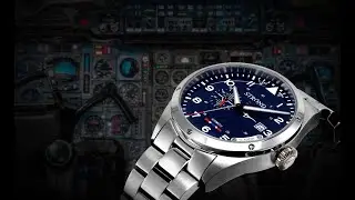 Strond Concorde automatic 24 hour timepiece.