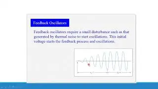 What are feedback Oscillators? What are Types of feedback oscillators?