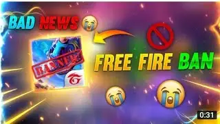 free fire ban india mood ff #status