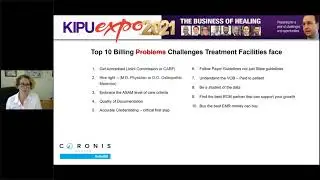 KipuExpo  Get Paid   Top 10 Billing Problems Facing Centers