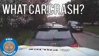 Car crash cop claims amnesia prevented him reporting it