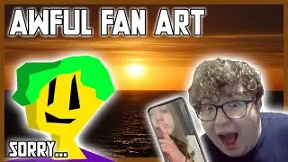 I Made TERRIBLE Fan Art For My Friends!!!