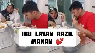IBU LAYAN ABANG AZIL MAKAN