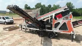 EVORTLE SR2512 Shaker Screen at Work