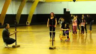 Rollerskating "Limbo" Linda Vista CA