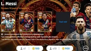 efootball Big Time de L. Messi sur efootball Mobile 2023