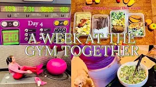A WEEK IN THE LIFE at a new Gym {Pre + post workout meals and massage beds! Lesbian Couple