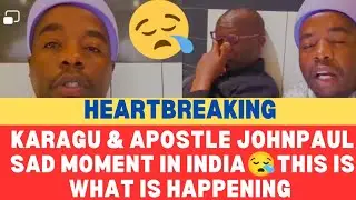 SO SAD 😪💔 KARAGU KUMBURA WHAT IS HAPPENING TO APOSTLE JOHNPAUL HEALTH