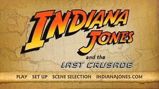 Indiana Jones and the Last Crusade (1989) - Dvd Menu Walkthrough