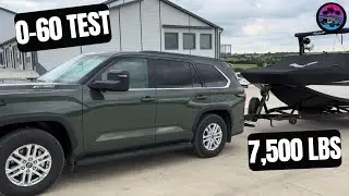 2023 Sequoia i-Force Max Towing Power Is Insane