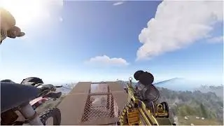 RUST ивент на байках на сервере Krasnoyarsk PVE classic