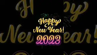 Creating firework animation as new year 2023 theme using HTML and CSS 