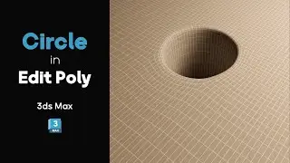 CIRCLE in Edit poly!