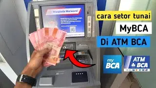 Cara Setor Tunai ATM BCA Aplikasi MyBCA