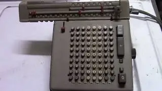 Problems with my Monroe electro-mechanical calculator model LA7-160