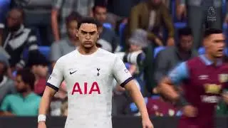 FC 24 Realistic sliders: SPURS vs Burnley. S1 EP 4 PC