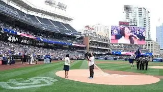 Star Spangled Banner - San Diego Padres - Gina Rye, May 2017