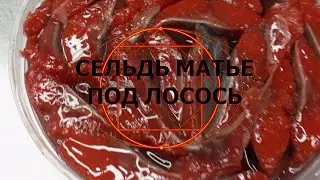 СЕЛЬДЬ МАТЬЕ ПОД ЛОСОСЬ 