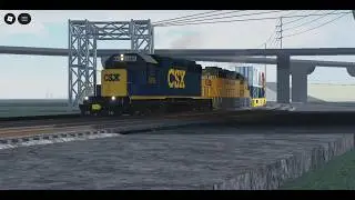 CSX I178 Downtown orlando EMD Power