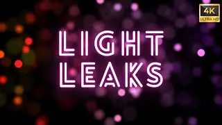 LIGHT LEAK  | Overlay 4  | FREE TO USE | COPYRIGHT FREE