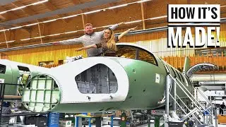 PILATUS AIRCRAFT FULL FACTORY TOUR in SWITZERLAND!