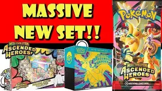 HUGE New Pokémon TCG Set Revealed! Ascended Heroes! New Rarity! New Mega exs! (Pokemon TCG News)