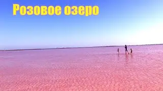 Розовое озеро в Крыму/// Сасык-Сиваш/// Путешествие с детьми