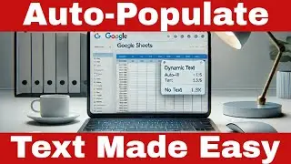 How to Auto Populate Text from a Drop Down List Selection in Google Sheets [Quick & Easy!]